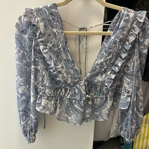 For love and lemons blouse